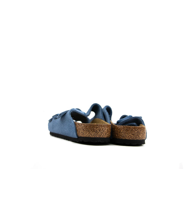 Birkenstock Arizona Elemental Blue Suede Narrow