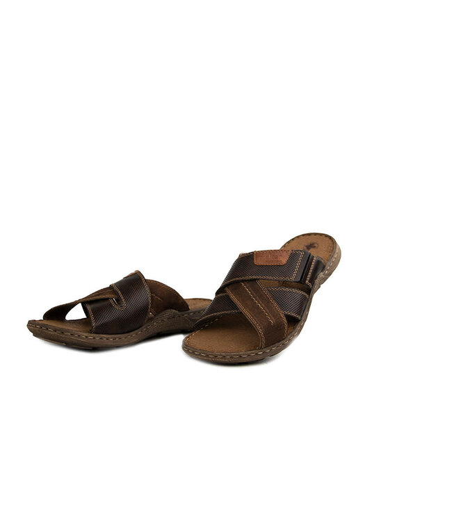 Rieker Slipper Brown Toffee Sherry