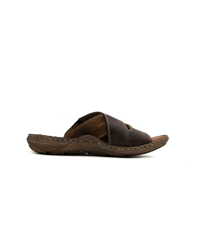 Rieker Slipper Brown Toffee Sherry