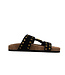 Lazamani Slipper Straps Buckle Black