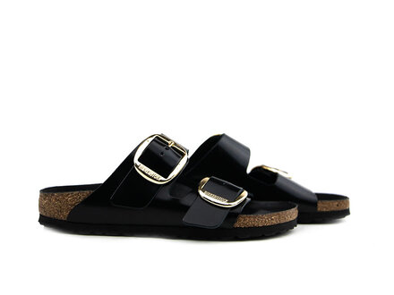 Birkenstock Birkenstock Arizona Leather Patent High Shine Black Narrow Birkenstock Birkenstock Arizona Leather Patent High Shine Black Narrow