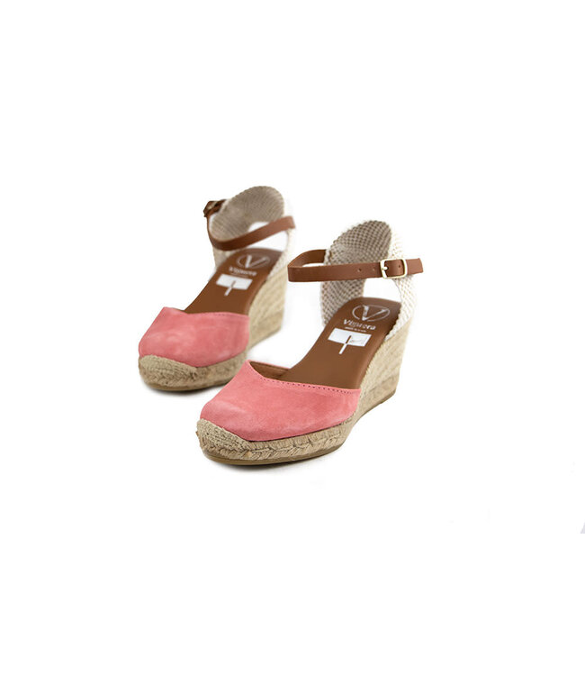 Viguera Espadrille Vitello Salmon