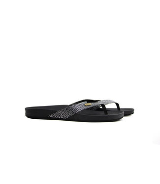 Reef Reef Slipper Cushion Court Black Sassy