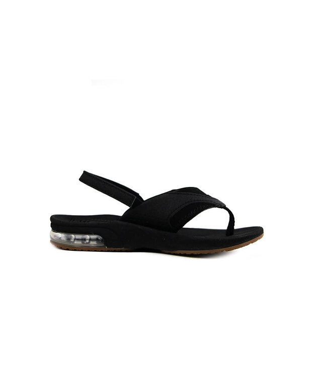 Reef Little Fanning Black Silver