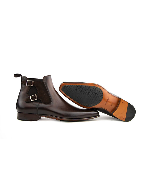Magnanni Chelsea Boots Caspe Tabaco Cacao Wind Crostidifu