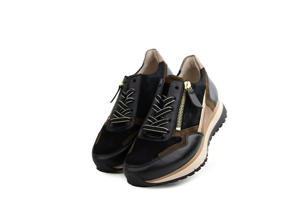 Gabor Gabor Sneaker Schwarz Whisky Gold