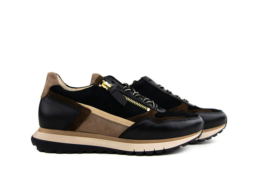 Gabor Gabor Sneaker Schwarz Whisky Gold