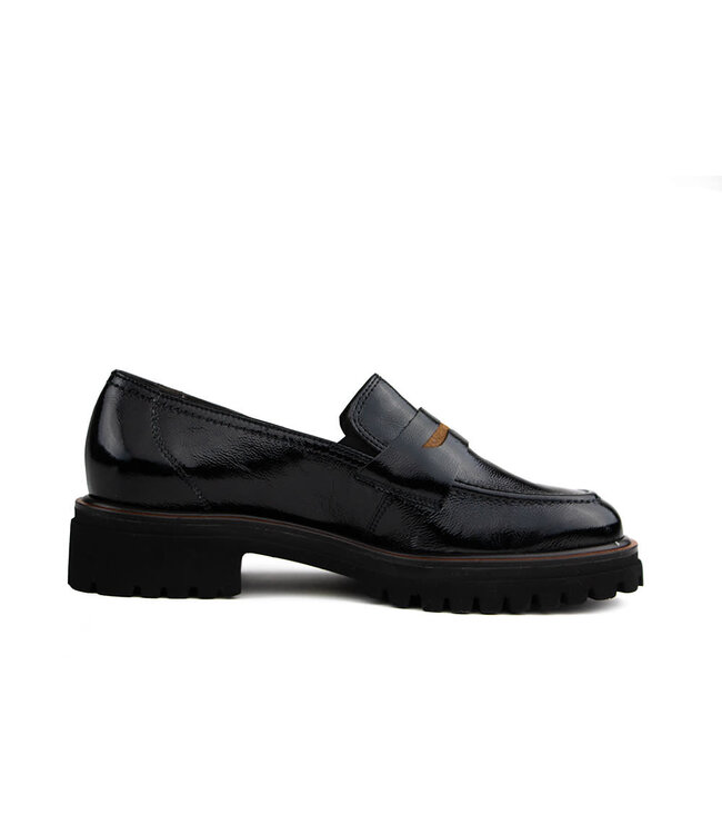 Paul Green Loafer Black Toffee