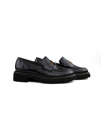 Paul Green Paul Green Loafer Black Toffee