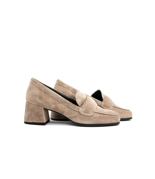 Hogl Pump Taupe Casualvelour