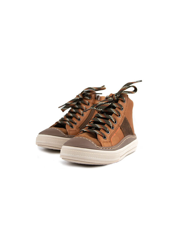 Romagnoli Hoge Sneaker Oporto Cognac