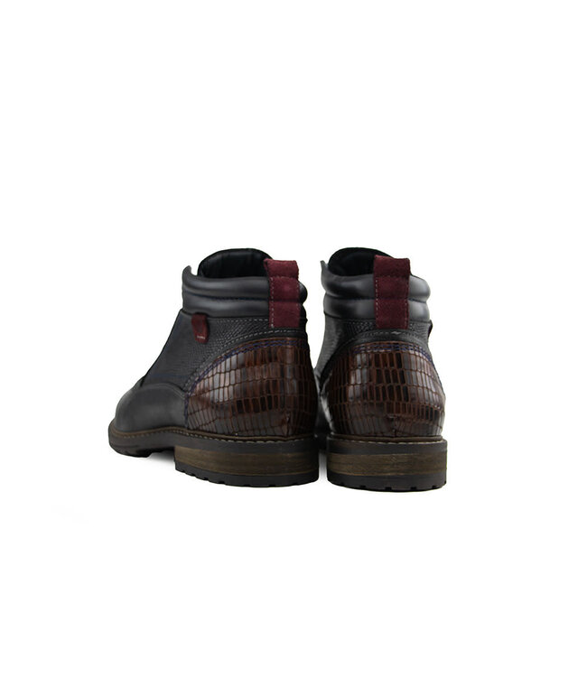 Australian Veterboot Conley Black Burgundy