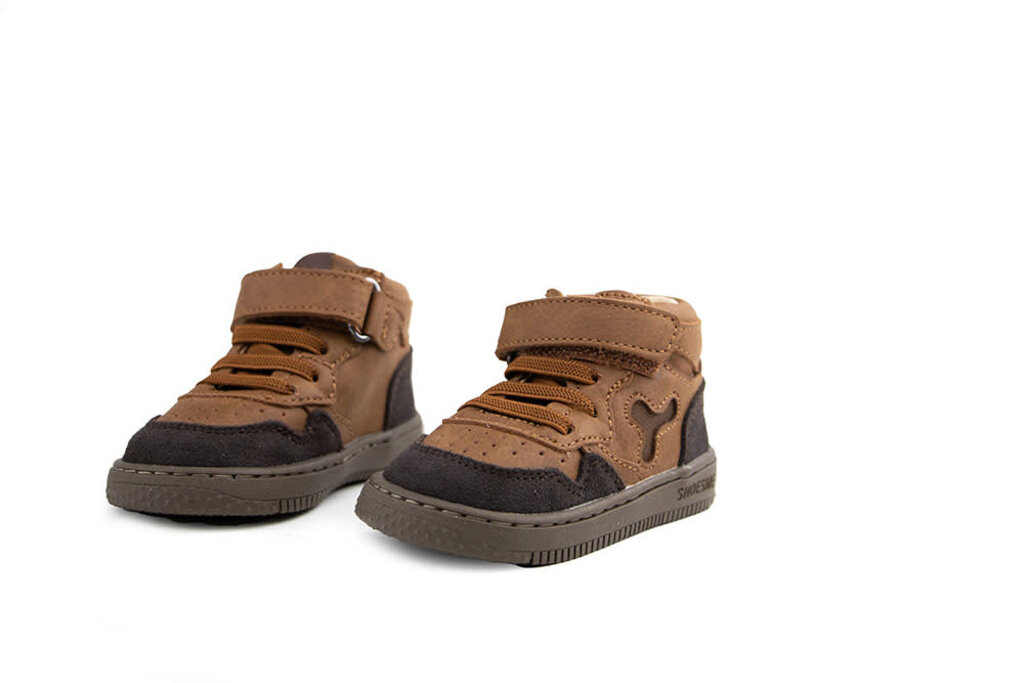 Shoesme Shoesme Babyproof Hoge Sneaker Brown