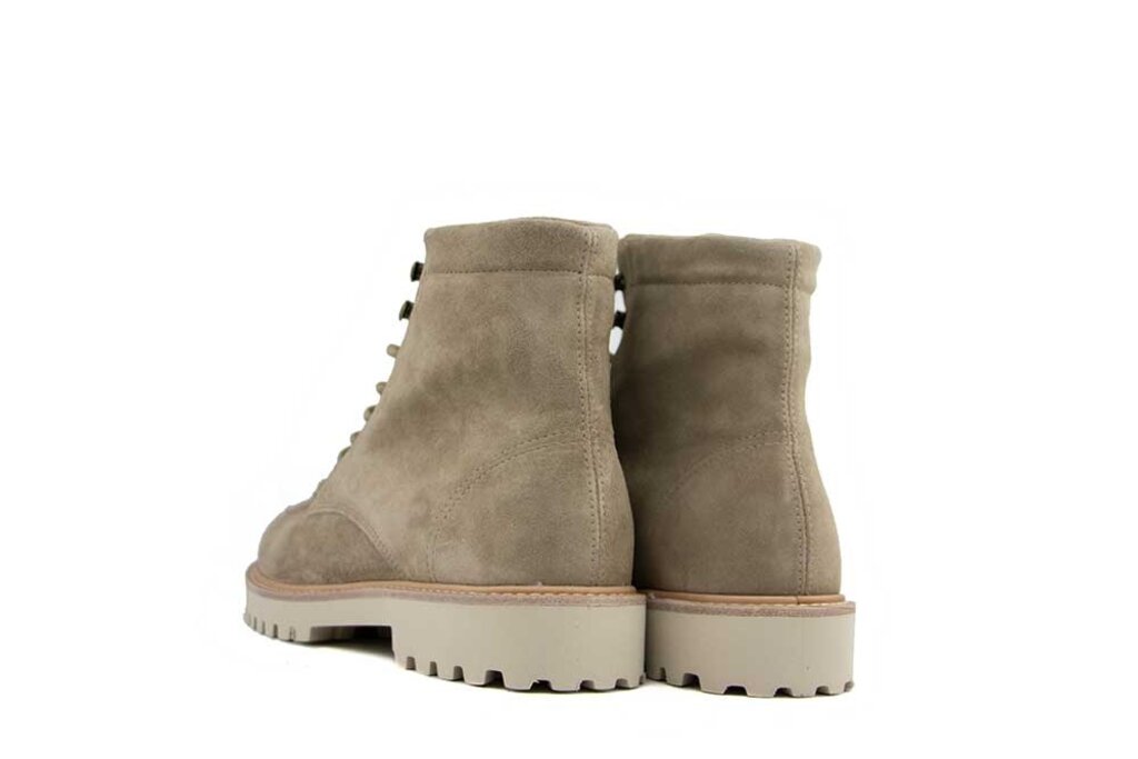 Nubikk Nubikk Veterboots Ethan Harvey Taupe Suede