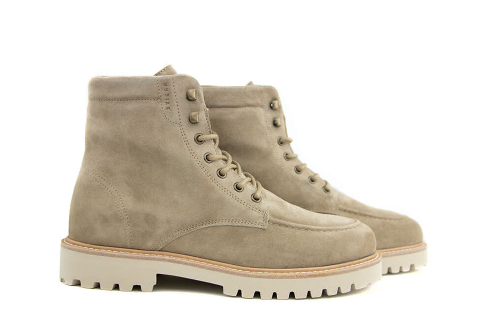 Nubikk Nubikk Schnurschuhe Ethan Harvey Taupe Suede