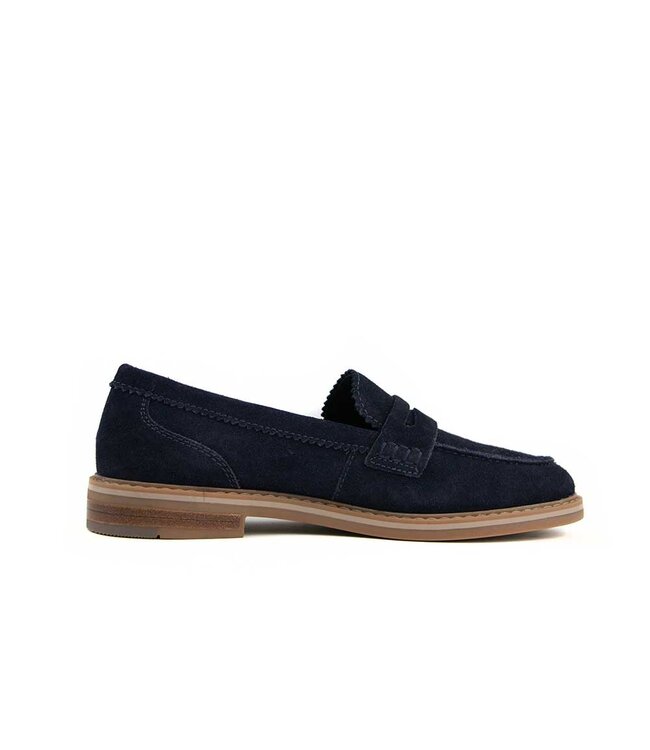 Ara Loafer Ocean Kalbvelour