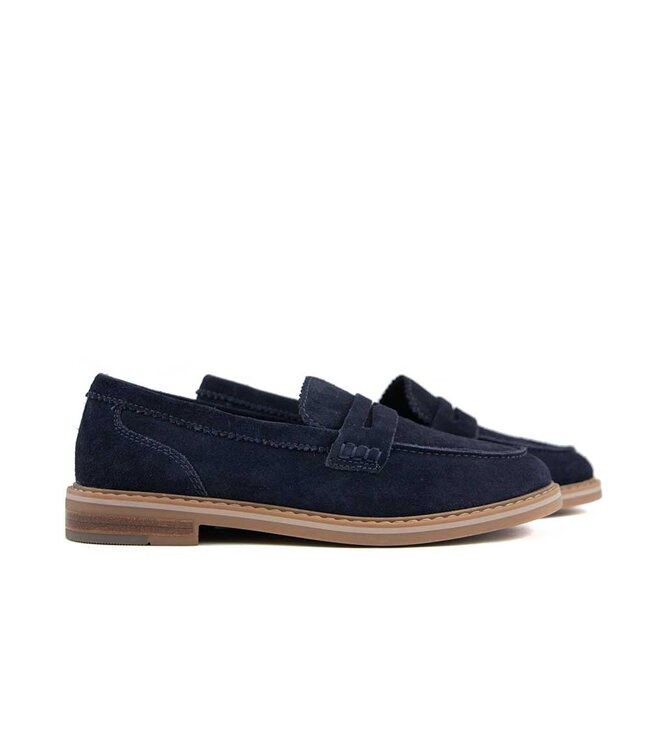 Ara Loafer Ocean Kalbvelour