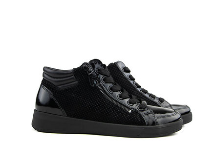 Ara Ara Hoge Sneaker Schwarz Puntikid Ara Ara Hoge Sneaker Schwarz Puntikid