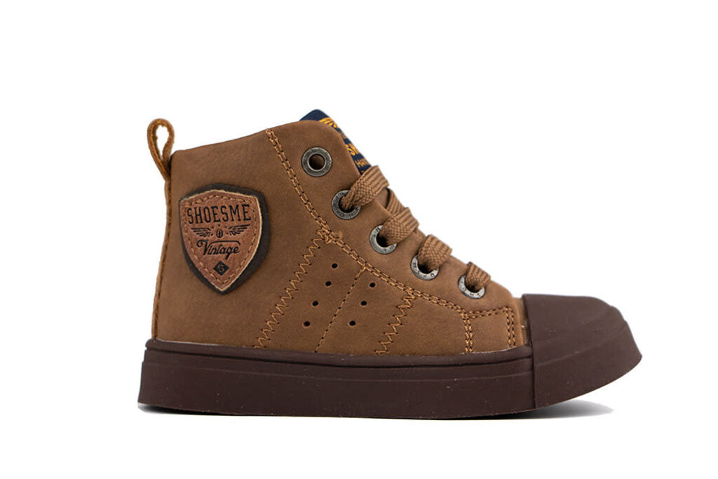 Shoesme Shoesme Hoge Sneaker Brown