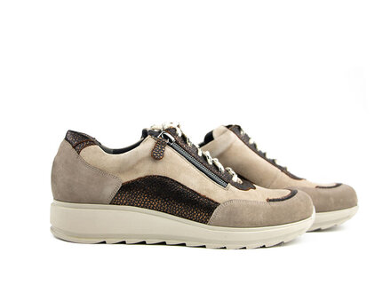 Durea Durea Sneaker Walnoot Brons Seppia K Durea Durea Sneaker Walnoot Brons Seppia K