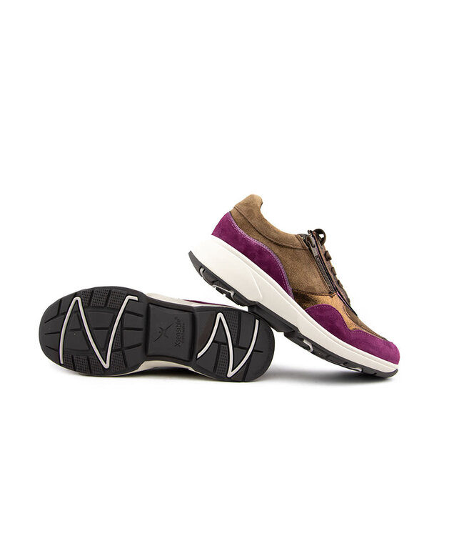 Xsensible Sneakers Stretchwalker Lima Brown Combi