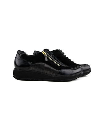 Durea Durea Sneaker Zwart Antracite H
