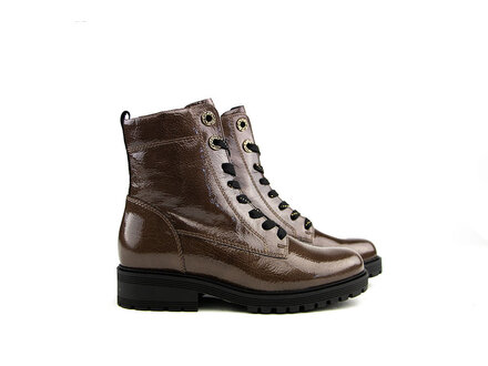 Gabor Gabor Veterboot Cacao Rock Lack Gabor Gabor Veterboot Cacao Rock Lack