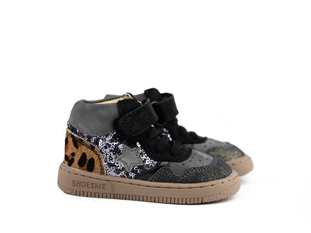 Shoesme Shoesme Babyproof Hoge Sneaker Antracite