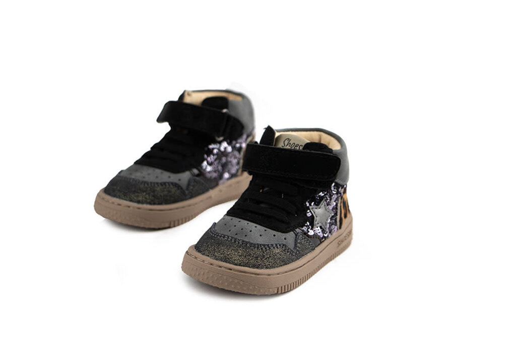 Shoesme Shoesme Babyproof Hoge Sneaker Antracite