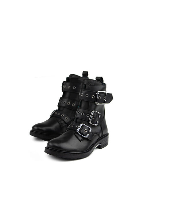 Giga Bikerboot Gespen Tramonto Black
