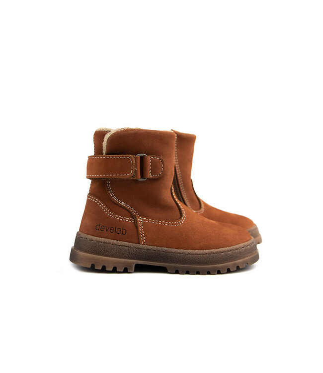 Develab Stiefel  Cognac Nubuck