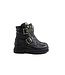 Red Rag Bikerboot Schnalle Black Nappa