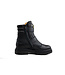Red Rag Bikerboot Schnalle Black Nappa
