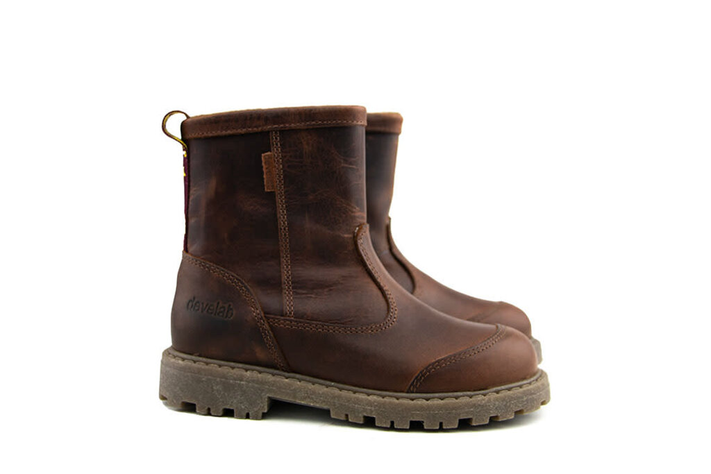 Develab Develab Boots Cognac Brush