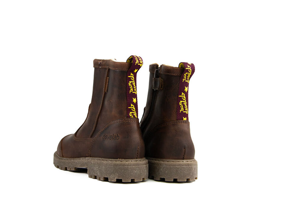 Develab Develab Boots Cognac Brush
