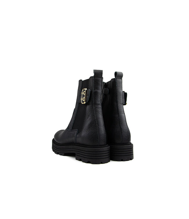 Red Rag Chelsea Boots Gesp Black Nappa