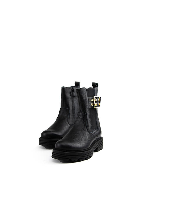 Red Rag Chelsea Boots Gesp Black Nappa