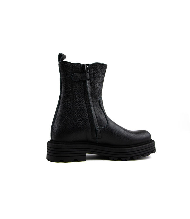 Red Rag Chelsea Boots Gesp Black Nappa
