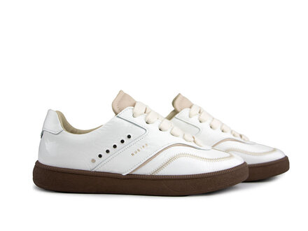 Nubikk Nubikk Ray Owen Studs White Patent Nubikk Nubikk Ray Owen Studs White Patent