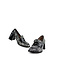 Eva Luna Pump Camilla Nero Tweed Vernice