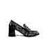 Eva Luna Pump Camilla Nero Tweed Vernice