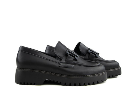 Gabor Gabor Loafer Bit Schwarz Calf