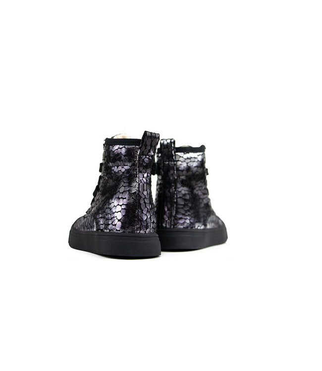 Shoesme Veterboot Old Silver