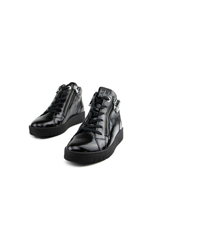 Waldlaufer Hoge Sneaker Yuna Tapei Schwarz