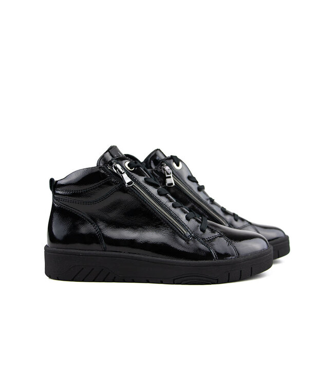 Waldlaufer Hoge Sneaker Yuna Tapei Schwarz