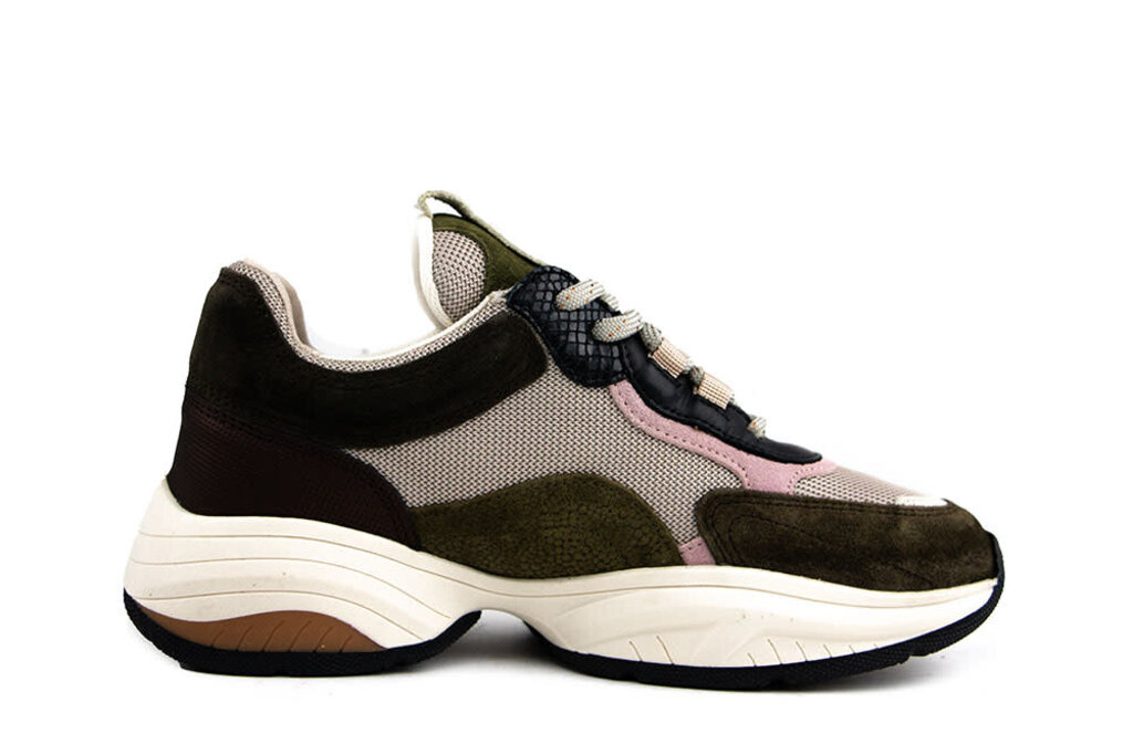 Via Vai Sneaker Pepper Finn Sierra Combi Muschio I Worldwide Shipment Steenbergen Schoenen