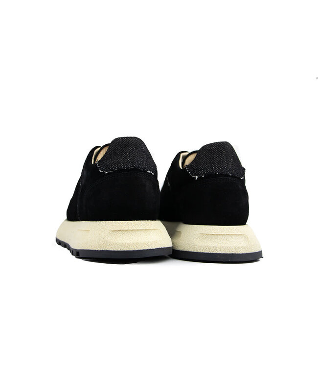 Nubikk Sneakers Rose Nomad Fur Black Suede