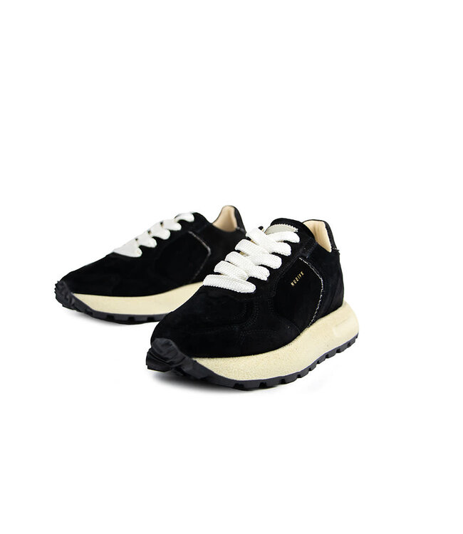 Nubikk Sneakers Rose Nomad Fur Black Suede