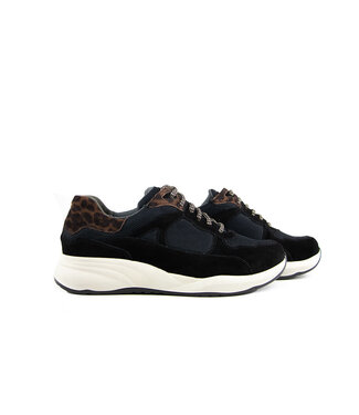 Durea Durea Sneaker Zwart Espresso M