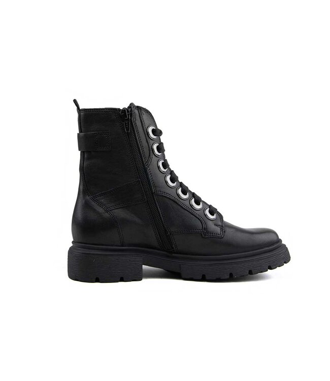 Durea Lace-up boots black leather H